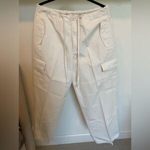 Good American wide leg cargo pants